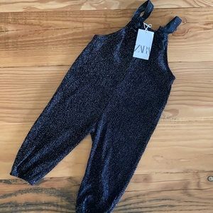 ZARA Black overalls